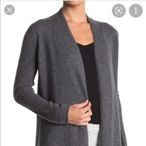 Griffin cashmere cardigan grey small